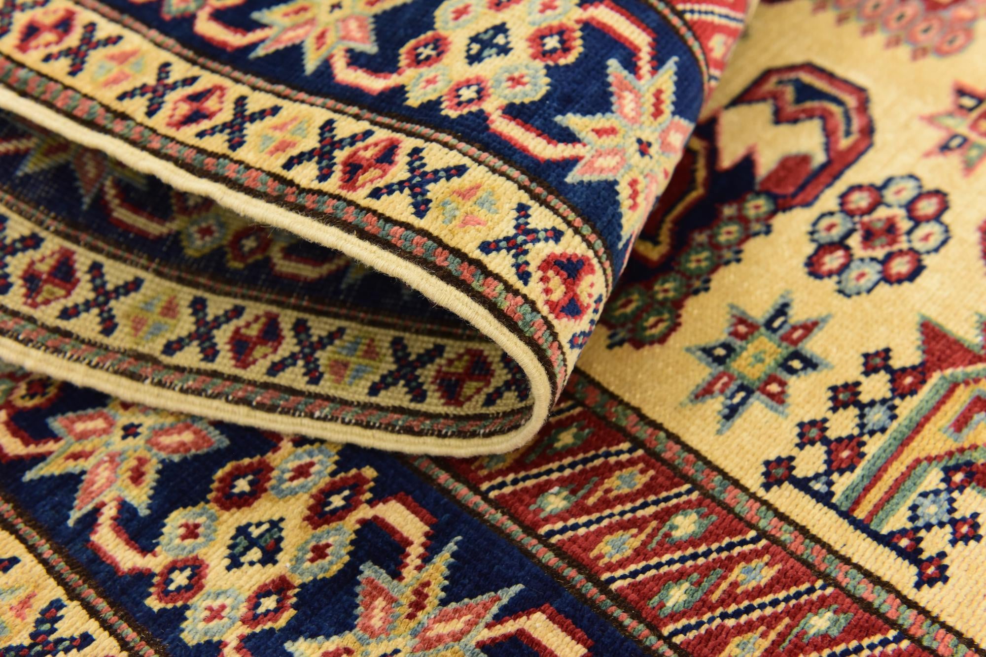 2' 9 x 9' 8 Hand Knotted Kazak Oriental Runner Rug