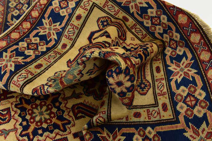 2' 9 x 9' 3 Hand Knotted Kazak Runner Rug