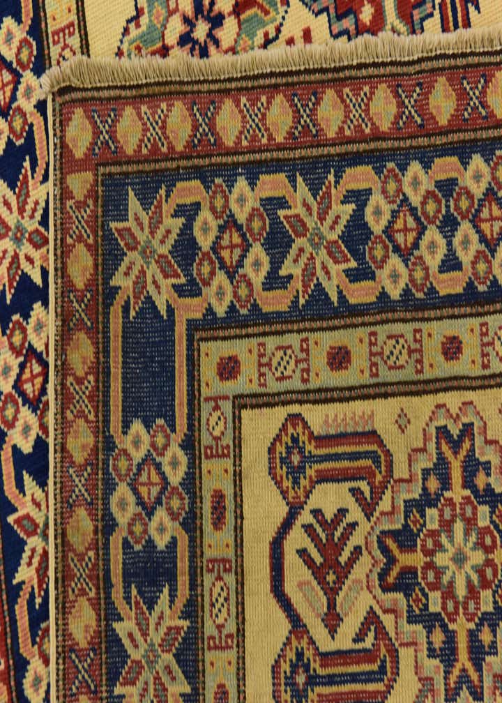 2' 9 x 9' 3 Hand Knotted Kazak Runner Rug