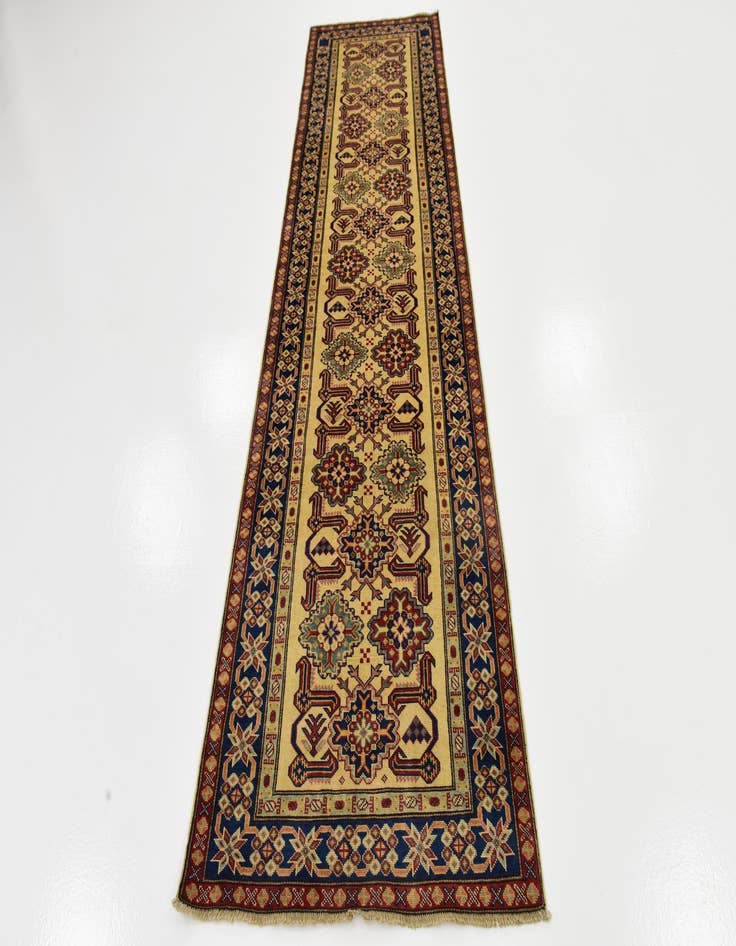 Detail image of 2' 9 x 9' 3 Hand Knotted Kazak Runner Rug