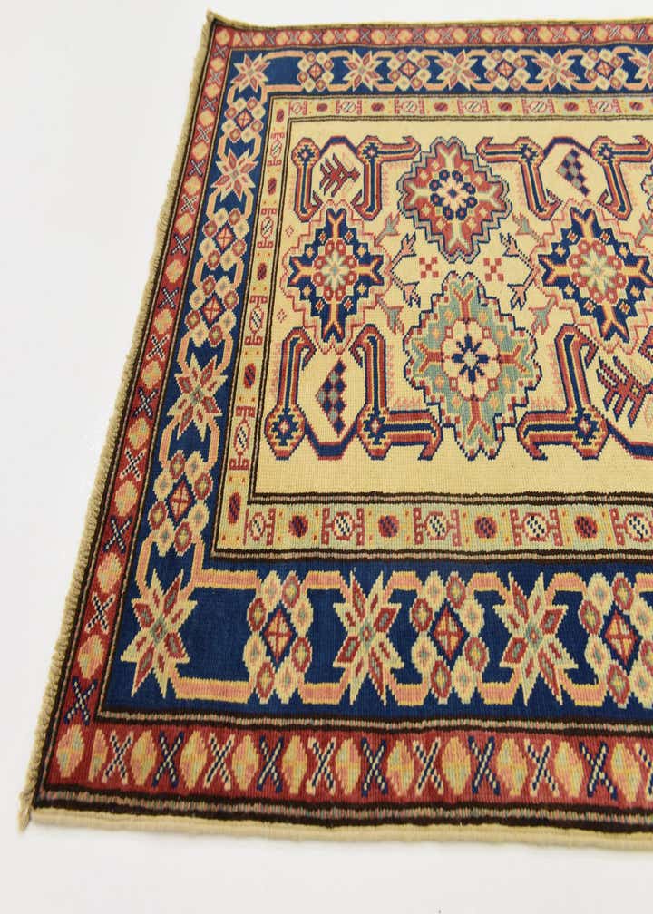 2' 9 x 9' 3 Hand Knotted Kazak Runner Rug