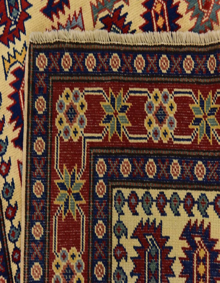 Detail image of 2' 10 x 10' 3  Hand Knotted Kazak Runner Rug