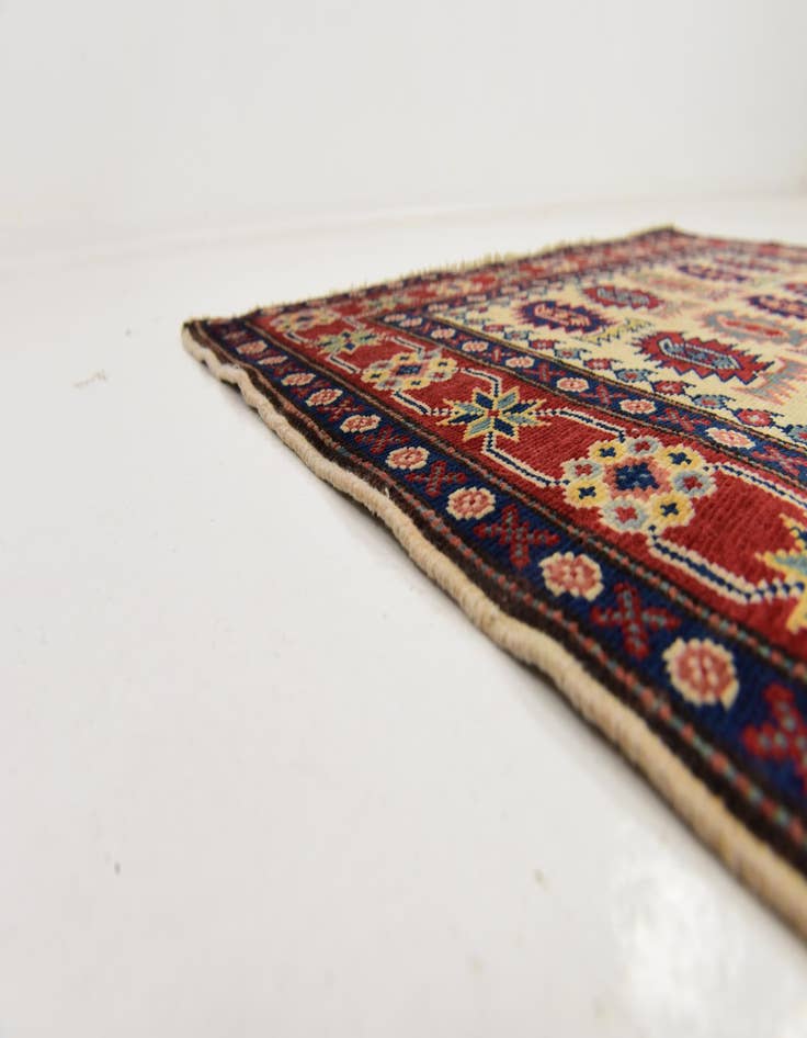 Detail image of 2' 10 x 10' 3  Hand Knotted Kazak Runner Rug