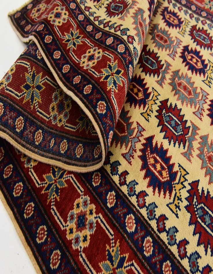 Detail image of 2' 10 x 10' 3  Hand Knotted Kazak Runner Rug