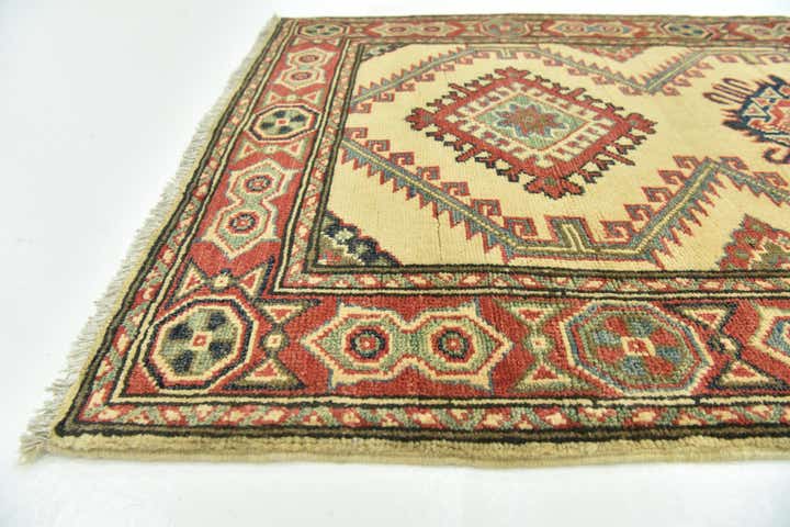 2' 9 x 9' 9 Hand Knotted Kazak Runner Rug