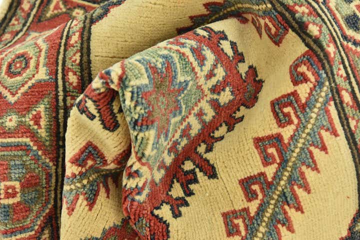 2' 9 x 9' 9 Hand Knotted Kazak Runner Rug