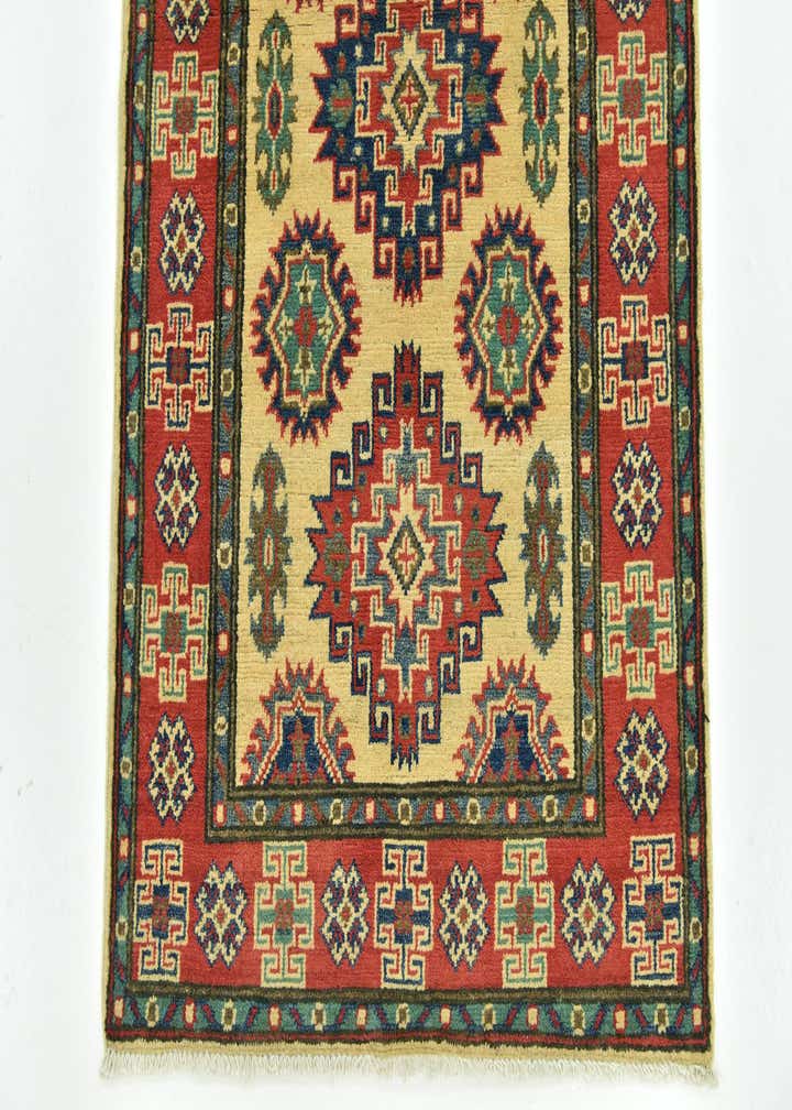 2' 10 x 9' 10 Hand Knotted Kazak Runner Rug