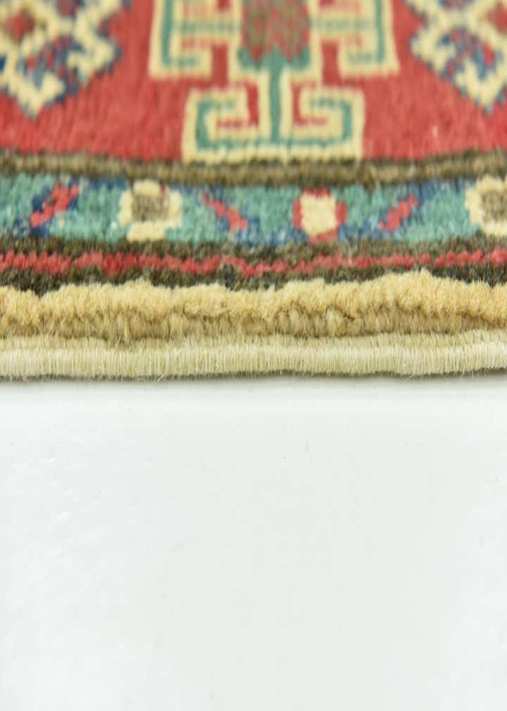 2' 10 x 9' 10 Hand Knotted Kazak Runner Rug