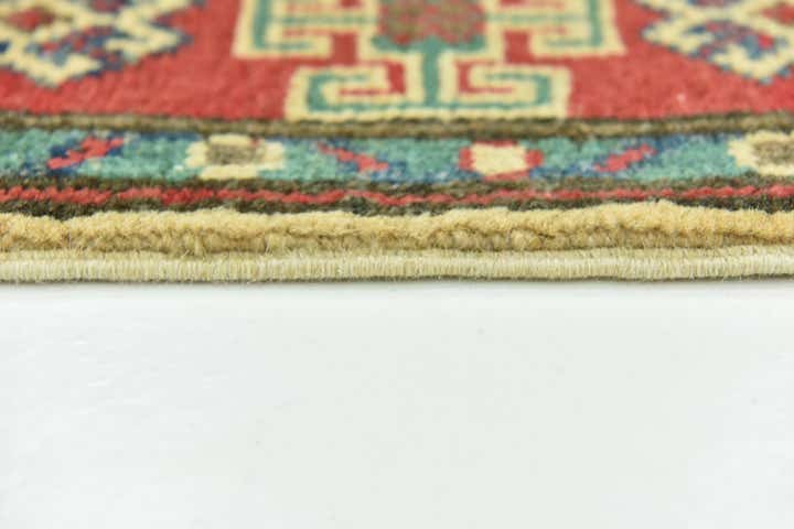 2' 10 x 9' 10 Hand Knotted Kazak Runner Rug