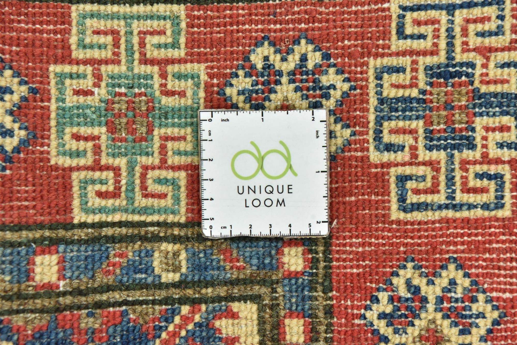 2' 10 x 9' 10 Hand Knotted Kazak Runner Rug