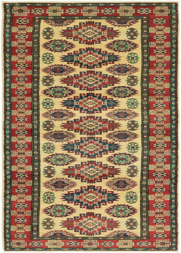 2' 10 x 9' 10 Hand Knotted Kazak Runner Rug