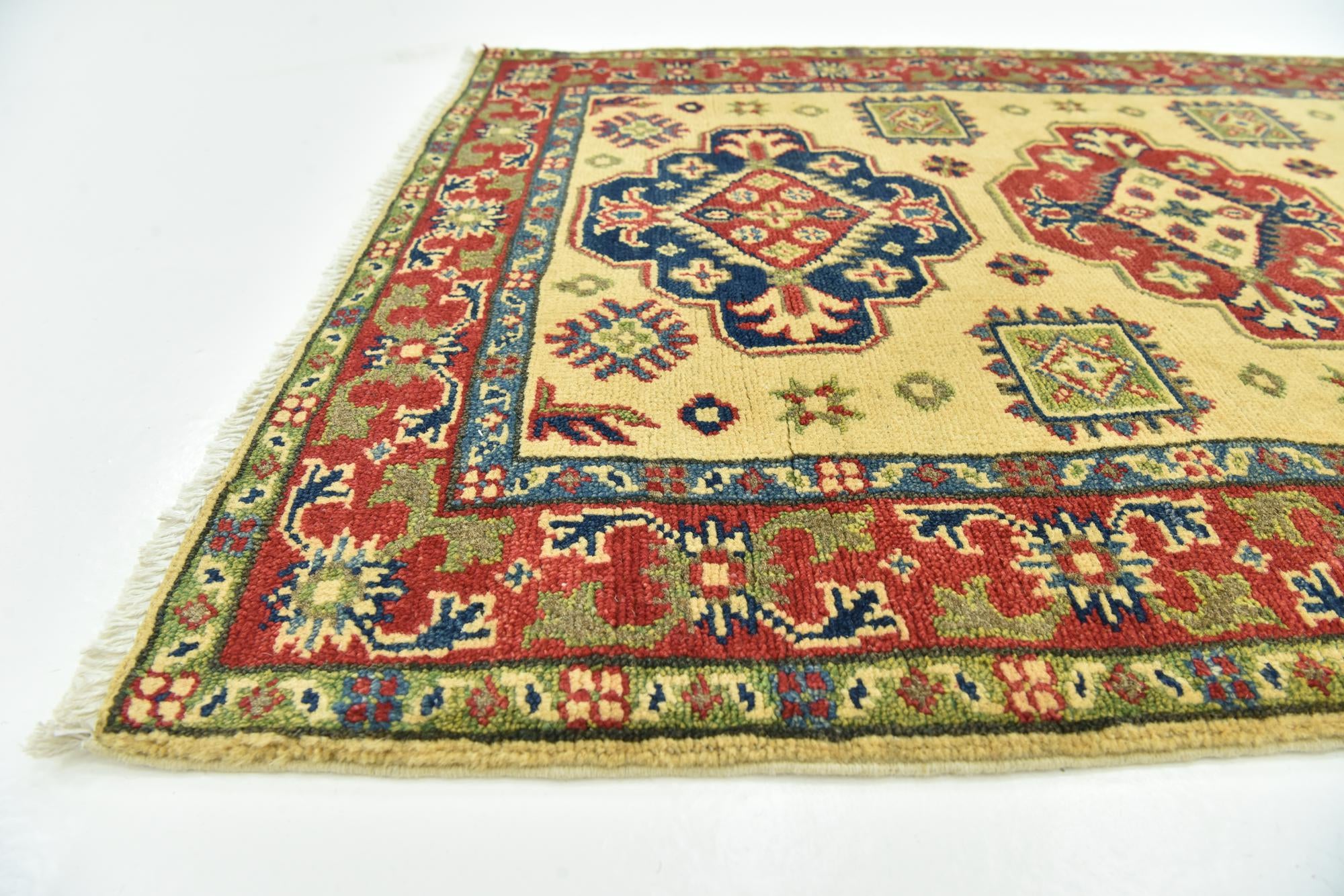2' 9 x 9' 10 Hand Knotted Kazak Runner Rug