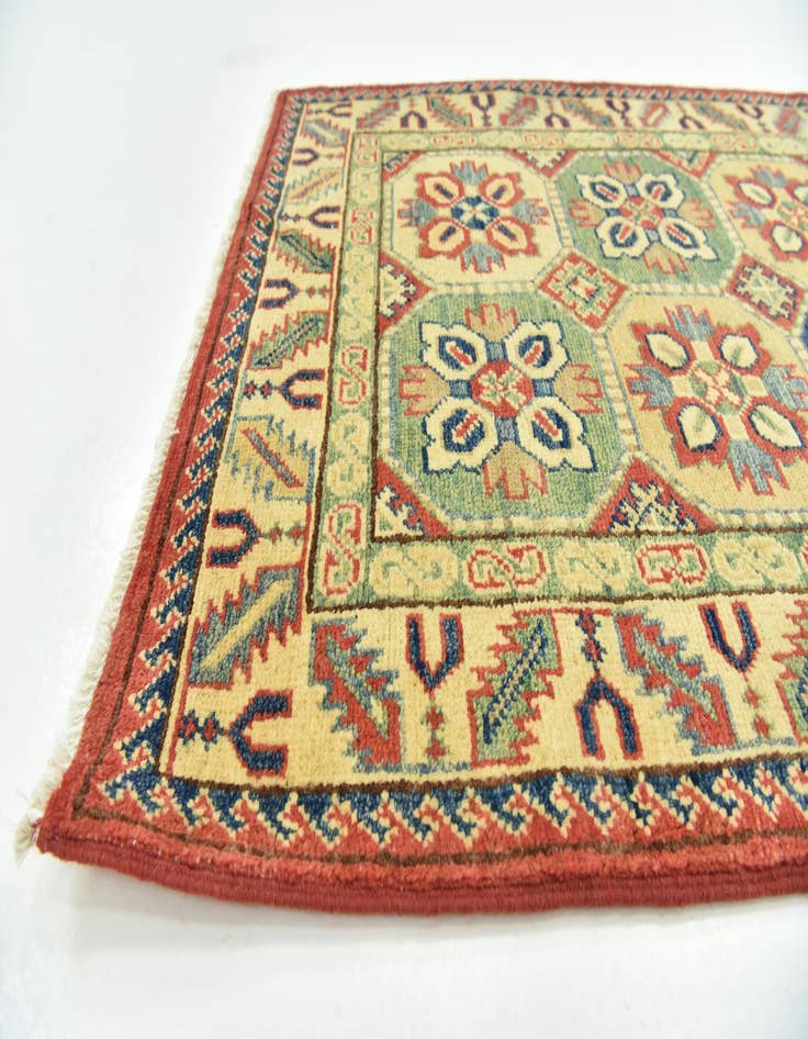 Detail image of 2' 8 x 9' 7  Hand Knotted Kazak Runner Rug