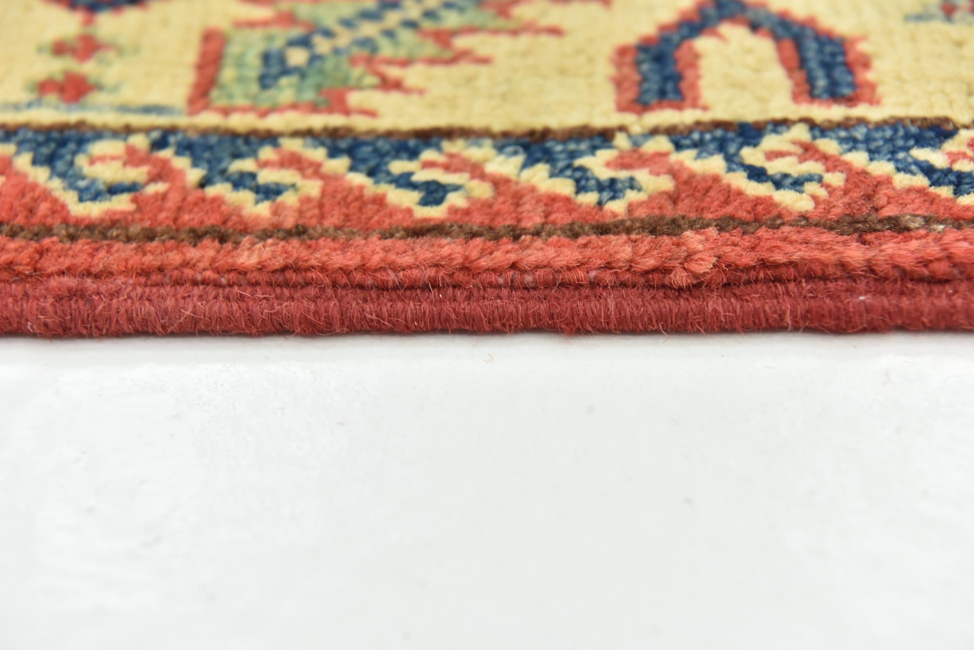 2' 8 x 9' 7 Hand Knotted Kazak Runner Rug
