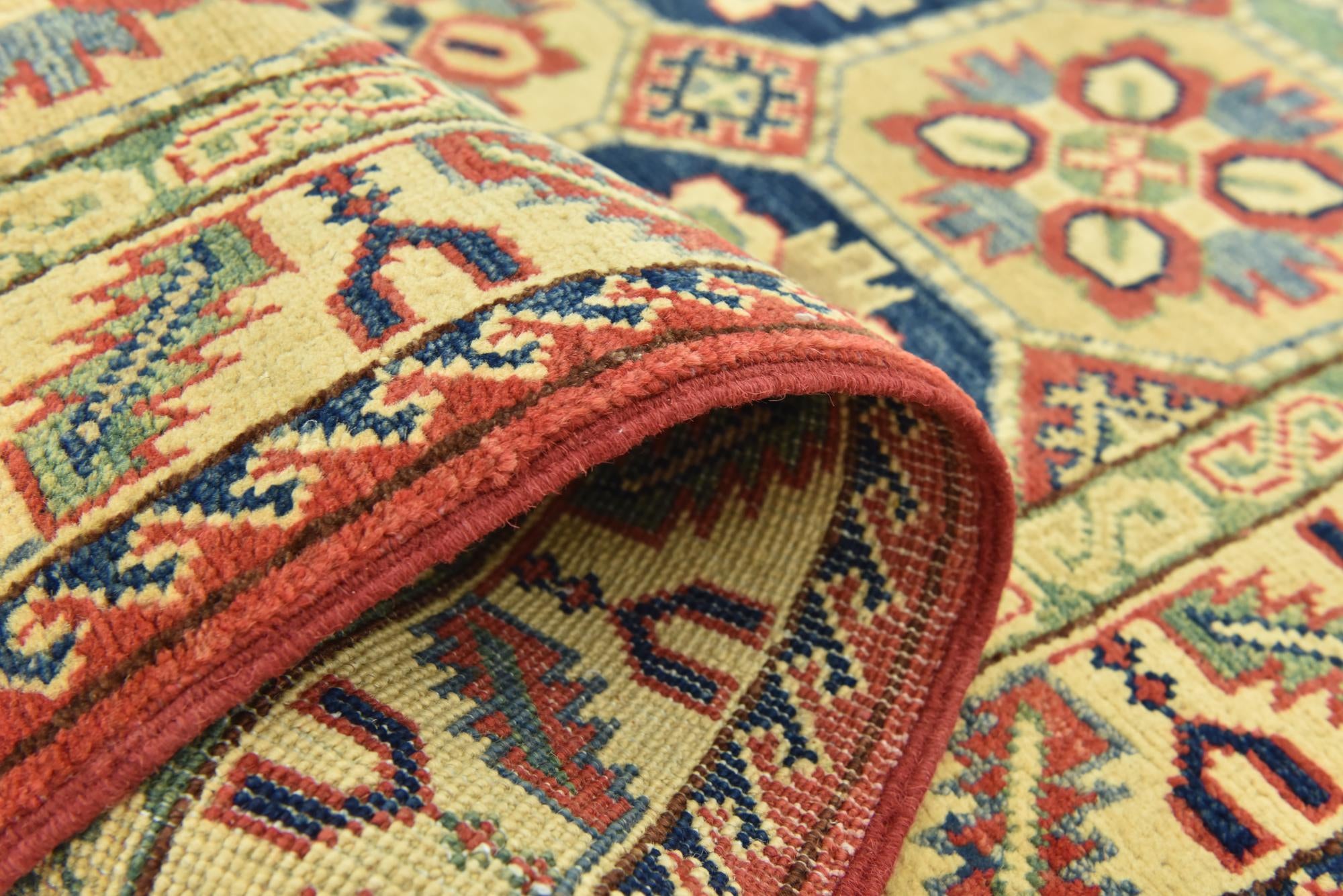 2' 8 x 9' 7 Hand Knotted Kazak Runner Rug