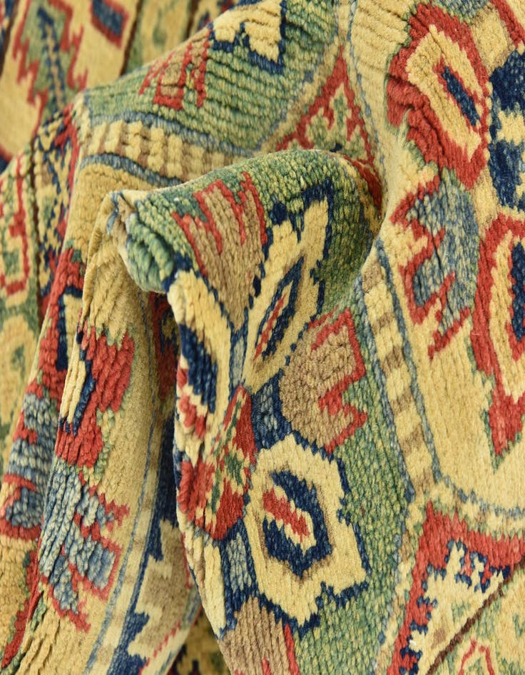 Detail image of 2' 8 x 9' 7  Hand Knotted Kazak Runner Rug