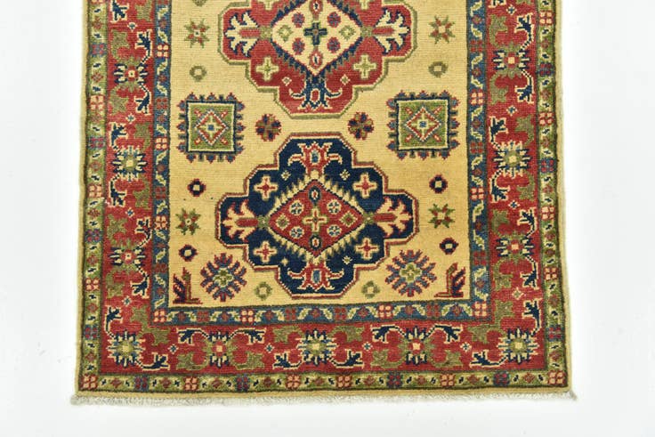 Detail image of 2' 9 x 9' 10 Hand Knotted Kazak Runner Rug