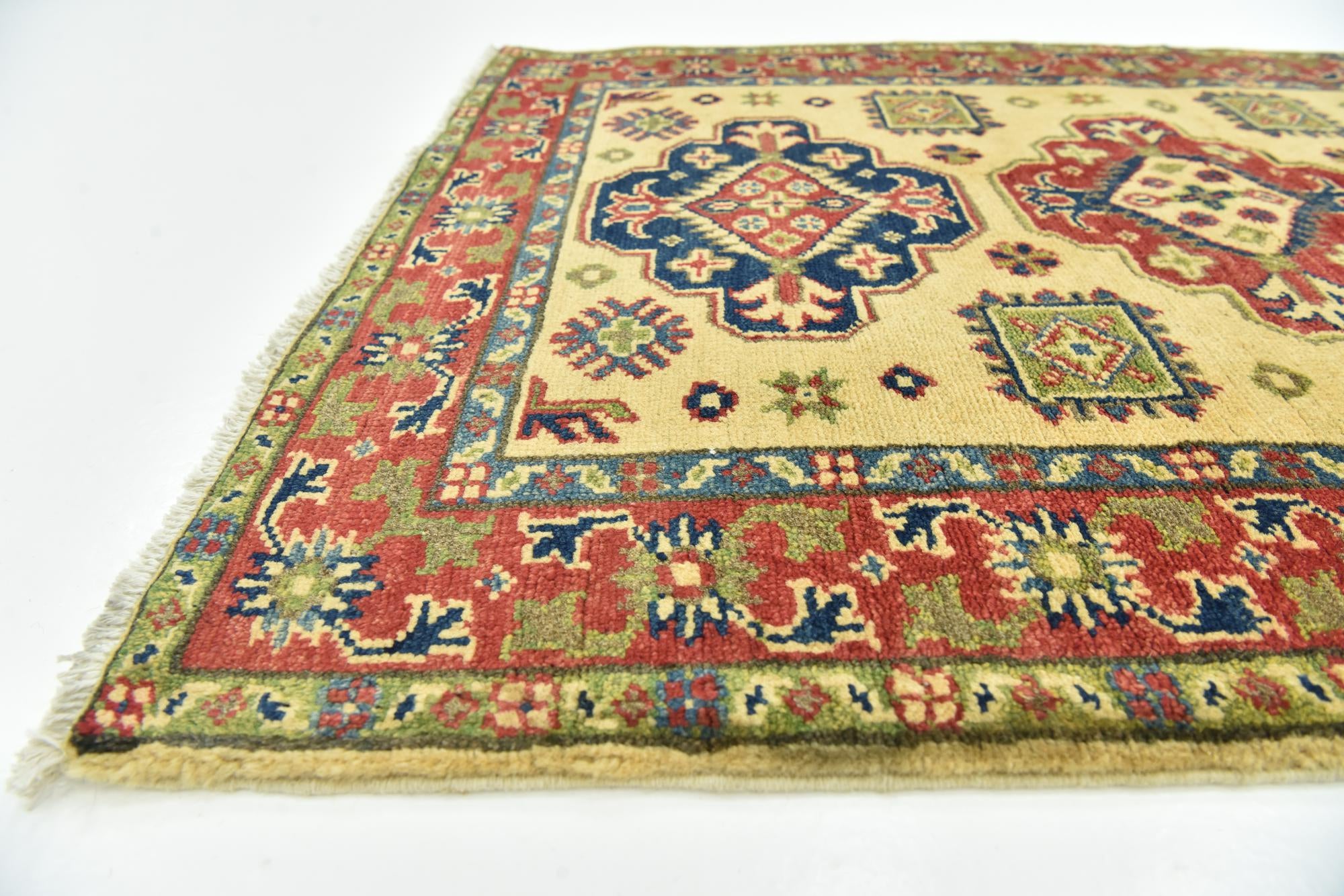 2' 9 x 9' 10 Hand Knotted Kazak Runner Rug