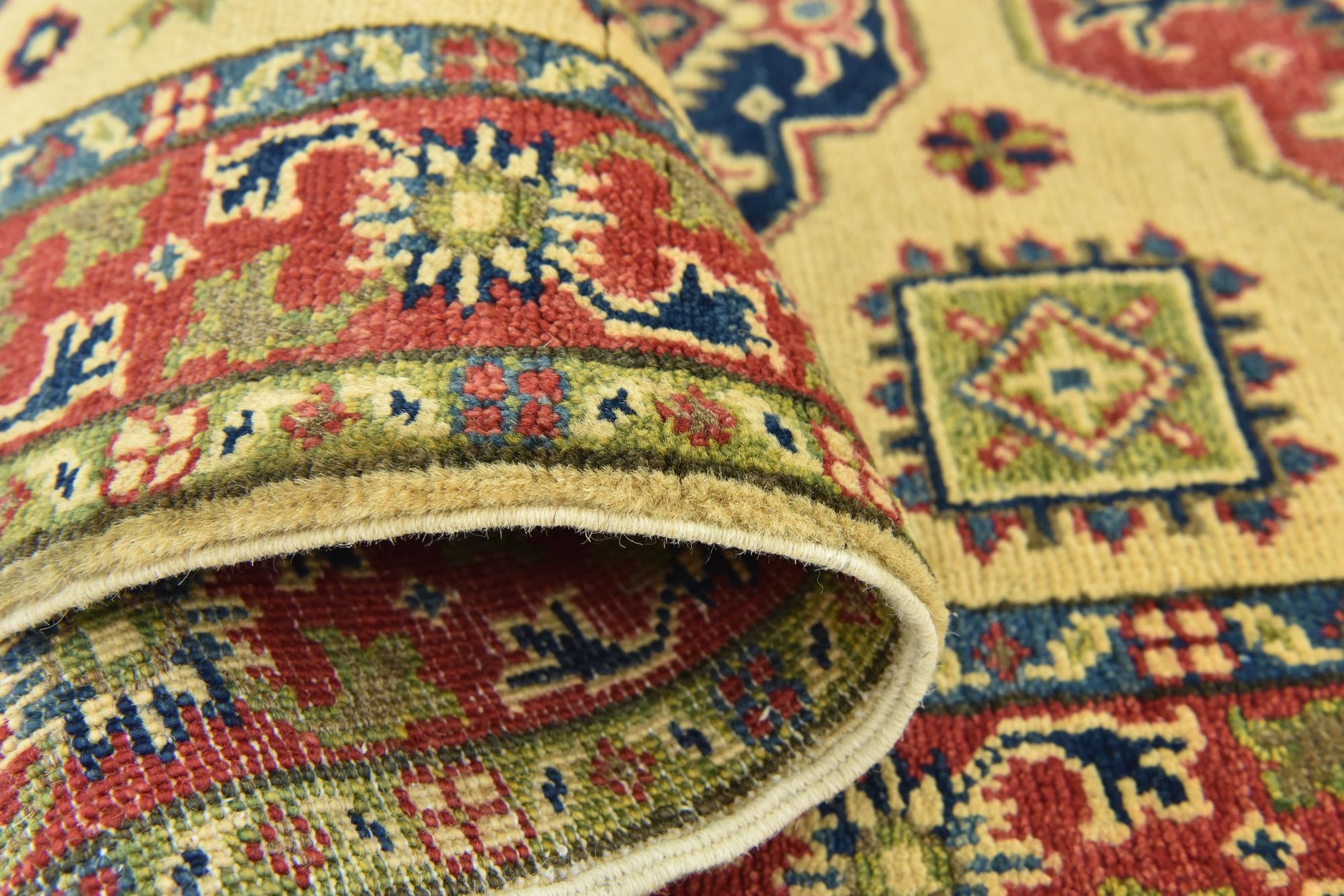2' 9 x 9' 10 Hand Knotted Kazak Runner Rug