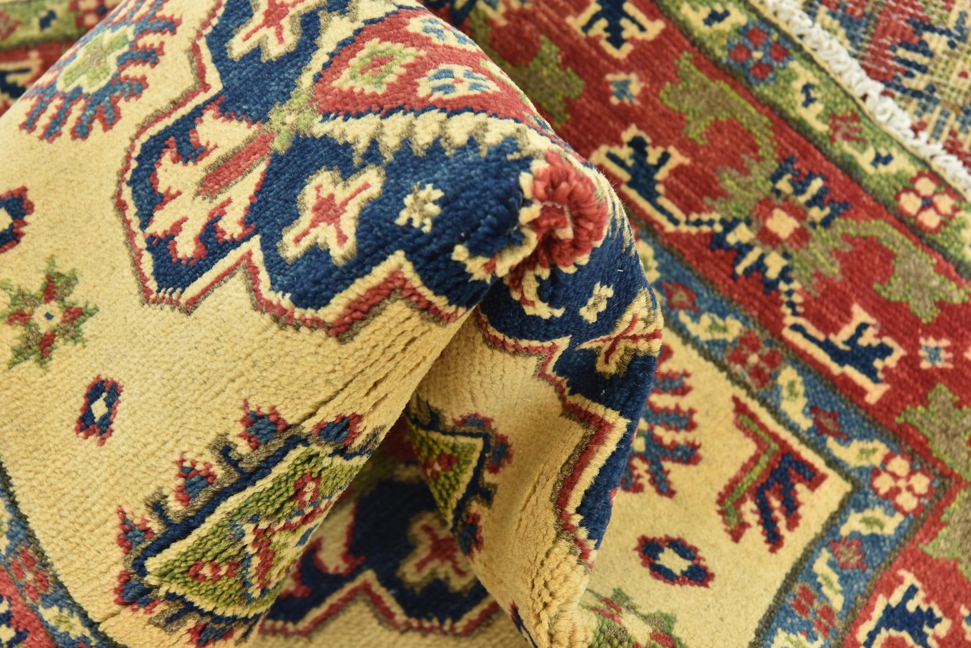 2' 9 x 9' 10 Hand Knotted Kazak Runner Rug