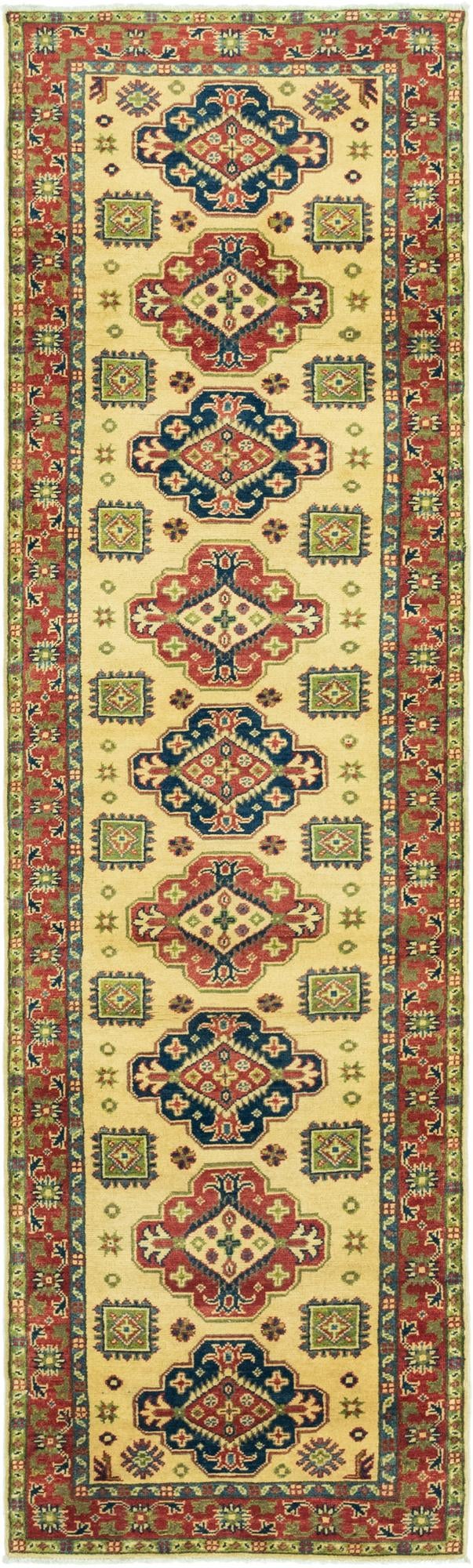 2' 9 x 9' 10 Hand Knotted Kazak Runner Rug