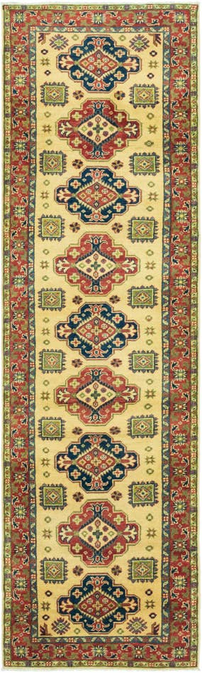 Detail image of 2' 9 x 9' 10 Hand Knotted Kazak Runner Rug