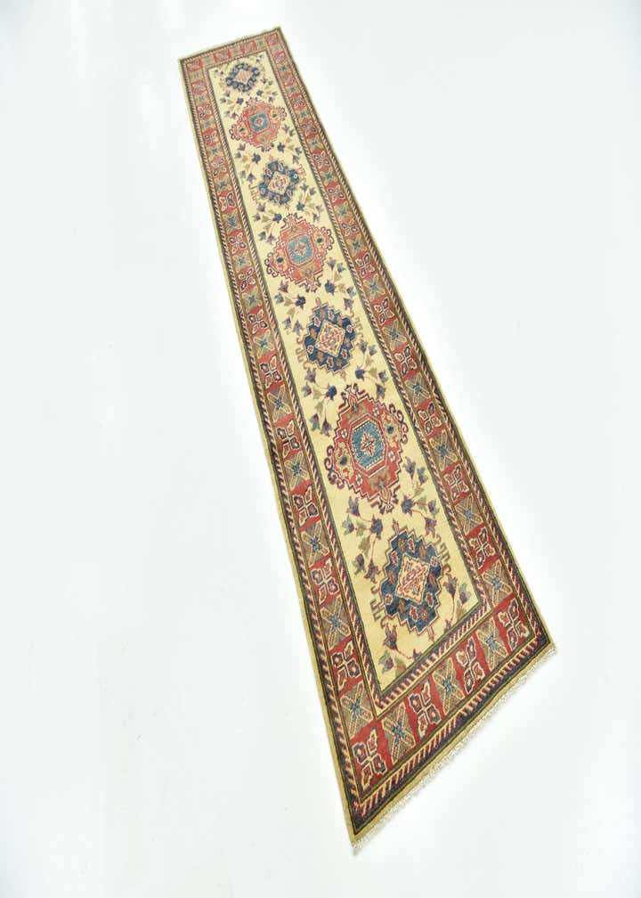 2' 9 x 10' Hand Knotted Kazak Runner Rug