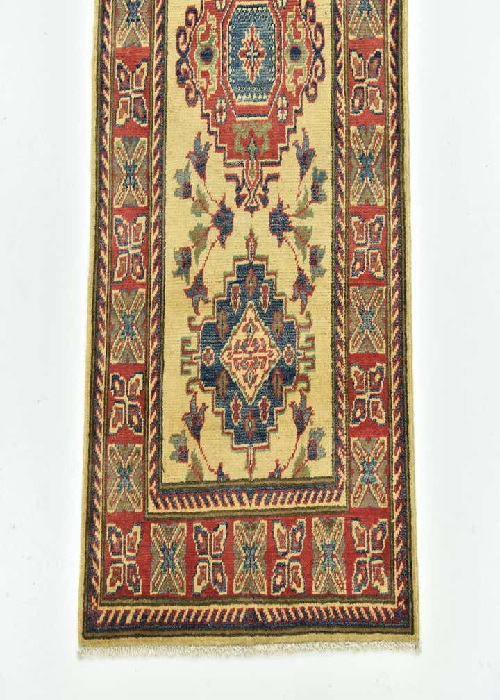 2' 9 x 10' Hand Knotted Kazak Runner Rug