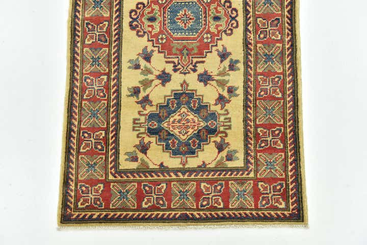 2' 9 x 10' Hand Knotted Kazak Runner Rug