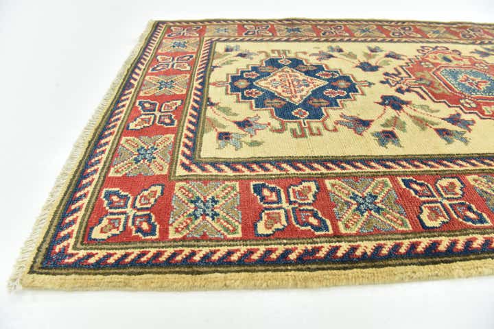 2' 9 x 10' Hand Knotted Kazak Runner Rug