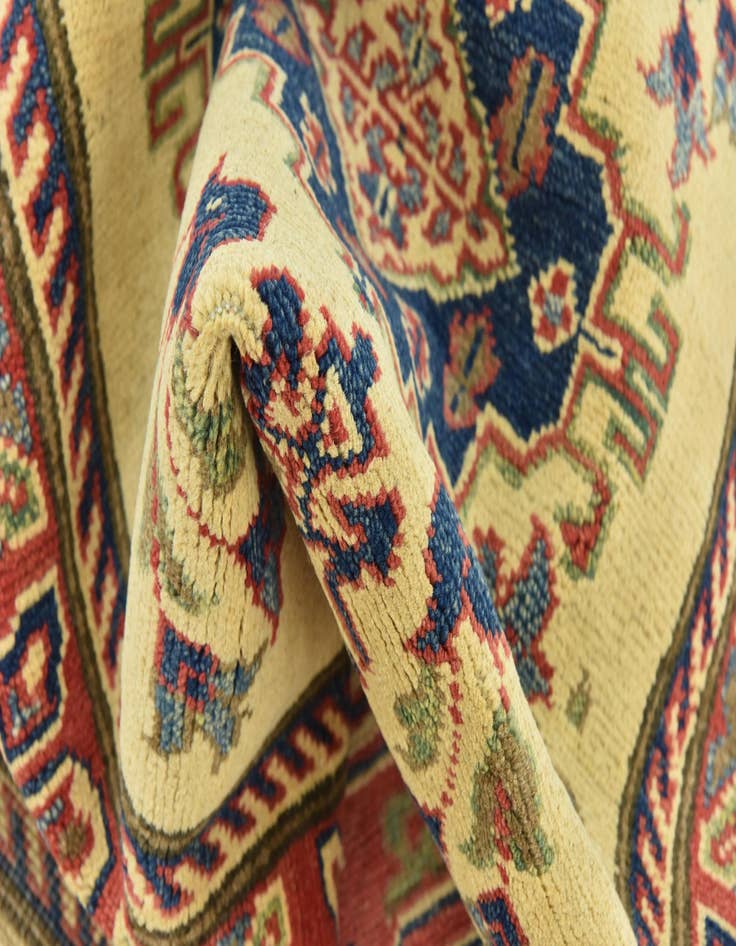 Detail image of 2' 9 x 10'  Hand Knotted Kazak Runner Rug
