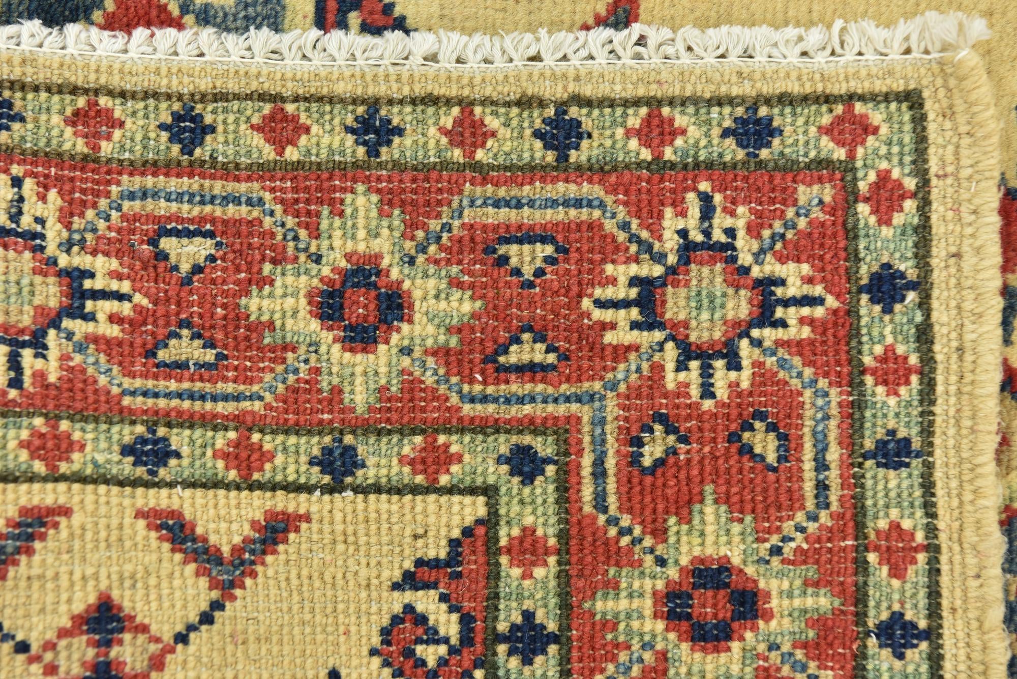 2' 9 x 9' 6 Hand Knotted Kazak Runner Rug