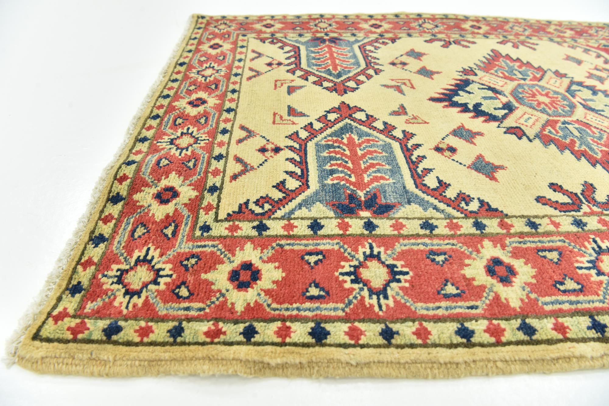 2' 9 x 9' 6 Hand Knotted Kazak Runner Rug
