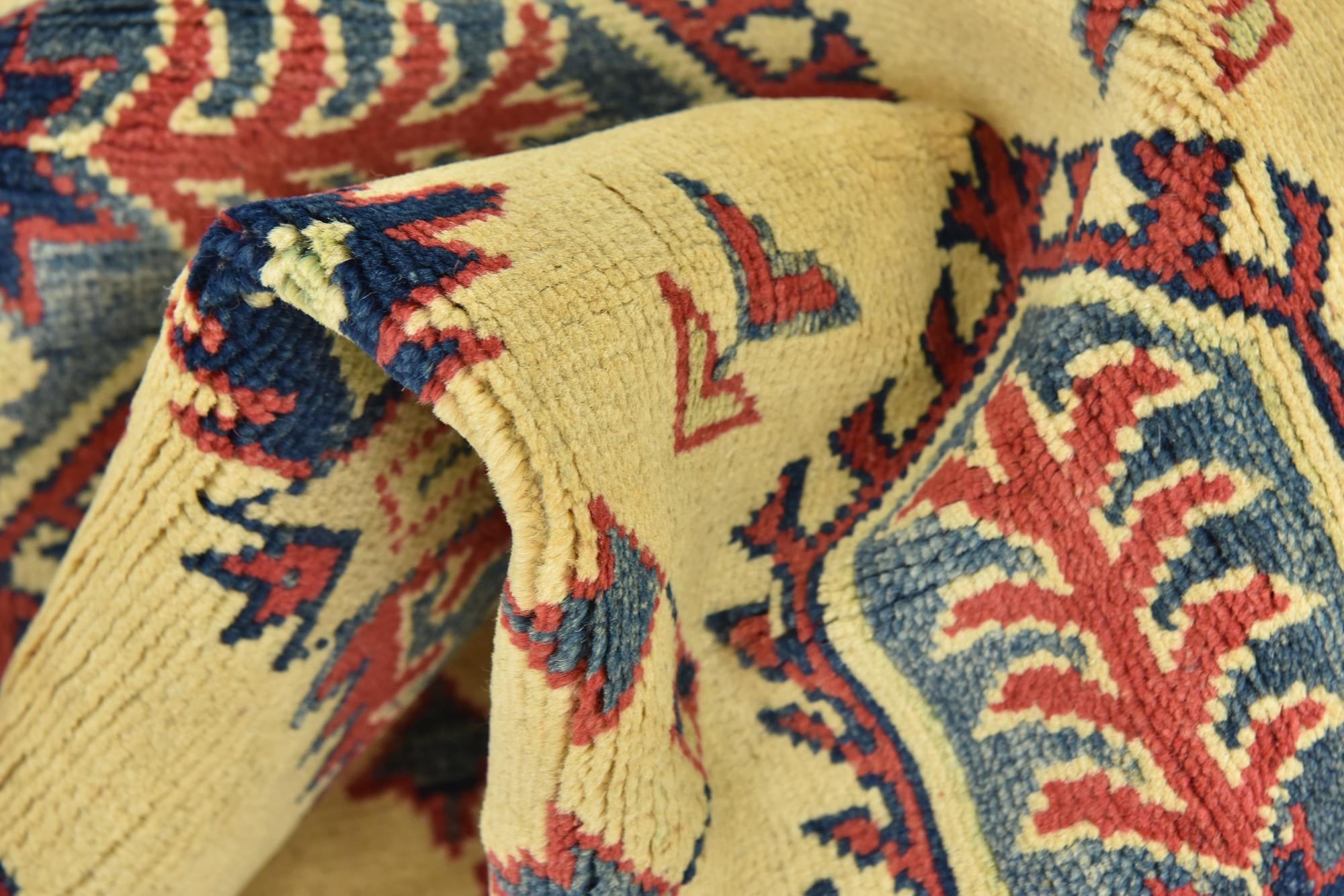 2' 9 x 9' 6 Hand Knotted Kazak Runner Rug