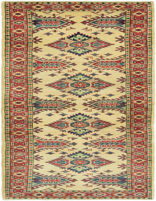Detail image of 2' 9 x 9' 6 Hand Knotted Kazak Runner Rug