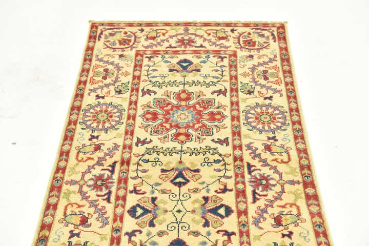 2' 8 x 9' 10 Hand Knotted Kazak Runner Rug