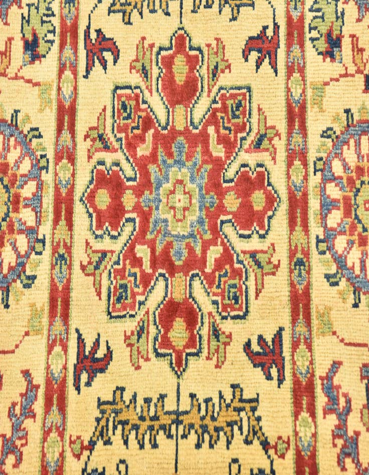 Detail image of 2' 8 x 9' 10  Hand Knotted Kazak Runner Rug