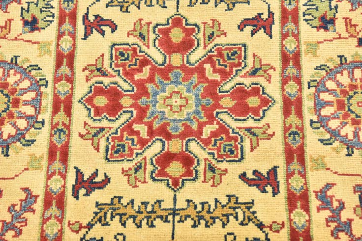 Detail image of 2' 8 x 9' 10 Hand Knotted Kazak Runner Rug