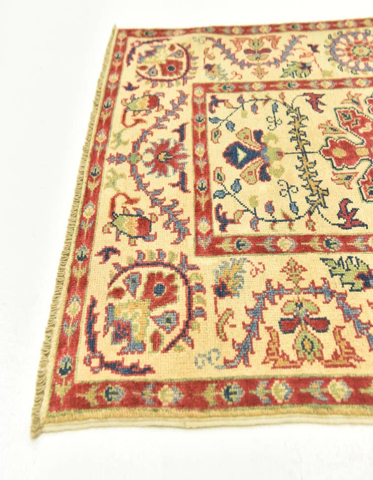 Detail image of 2' 8 x 9' 10  Hand Knotted Kazak Runner Rug