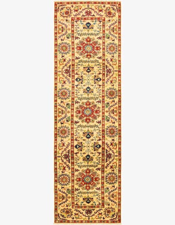 2' 8 x 9' 10 Hand Knotted Kazak Runner Rug