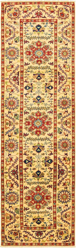 2' 8 x 9' 10 Hand Knotted Kazak Runner Rug