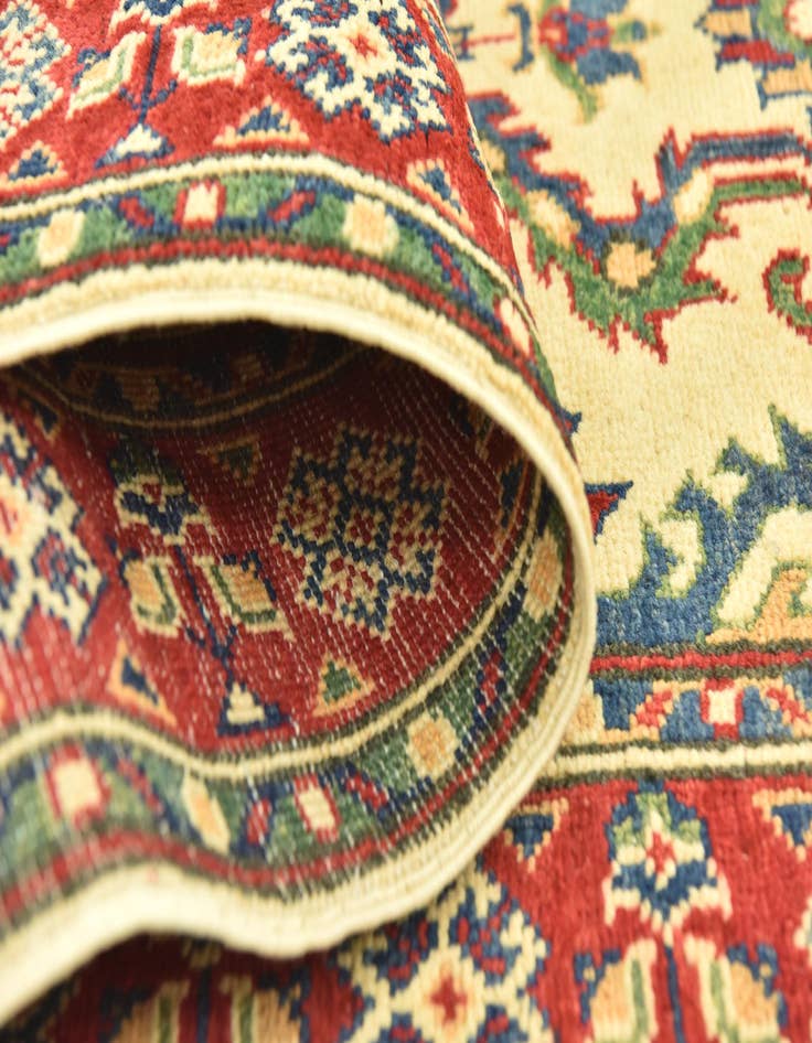 Detail image of 2' 8 x 9' 9  Hand Knotted Kazak Runner Rug