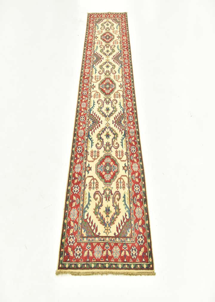 2' 8 x 9' 9 Hand Knotted Kazak Runner Rug