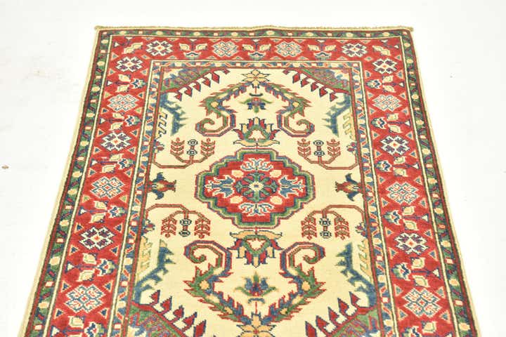 2' 8 x 9' 9 Hand Knotted Kazak Runner Rug