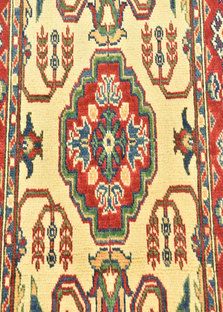 2' 8 x 9' 9 Hand Knotted Kazak Runner Rug