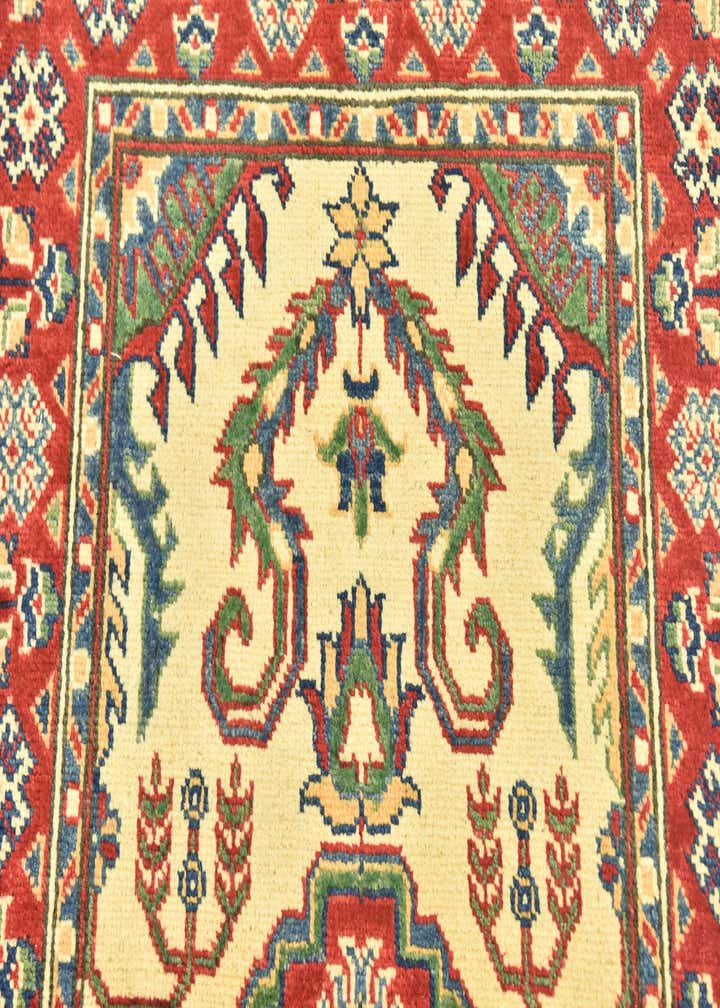 2' 8 x 9' 9 Hand Knotted Kazak Runner Rug