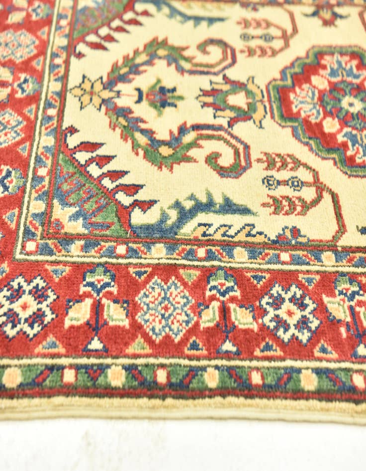 Detail image of 2' 8 x 9' 9  Hand Knotted Kazak Runner Rug