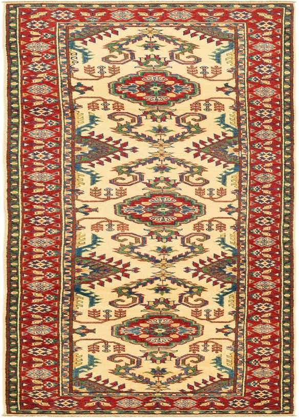 2' 8 x 9' 9 Hand Knotted Kazak Runner Rug