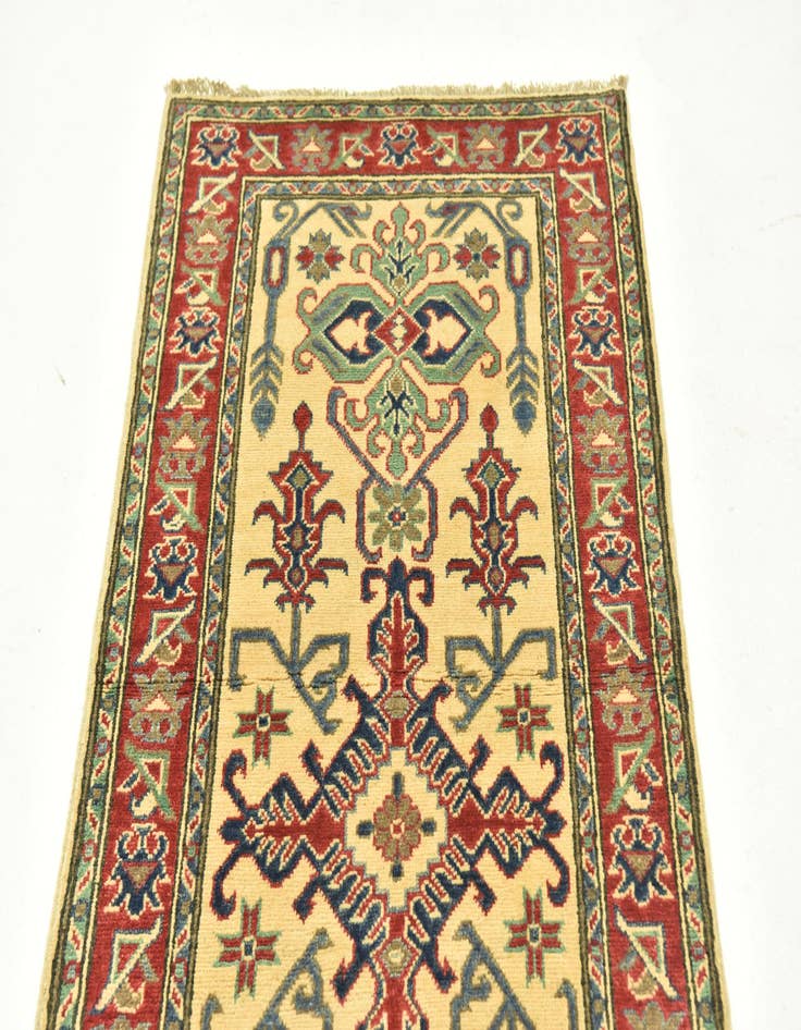 Detail image of 2' 8 x 9' 10  Hand Knotted Kazak Runner Rug