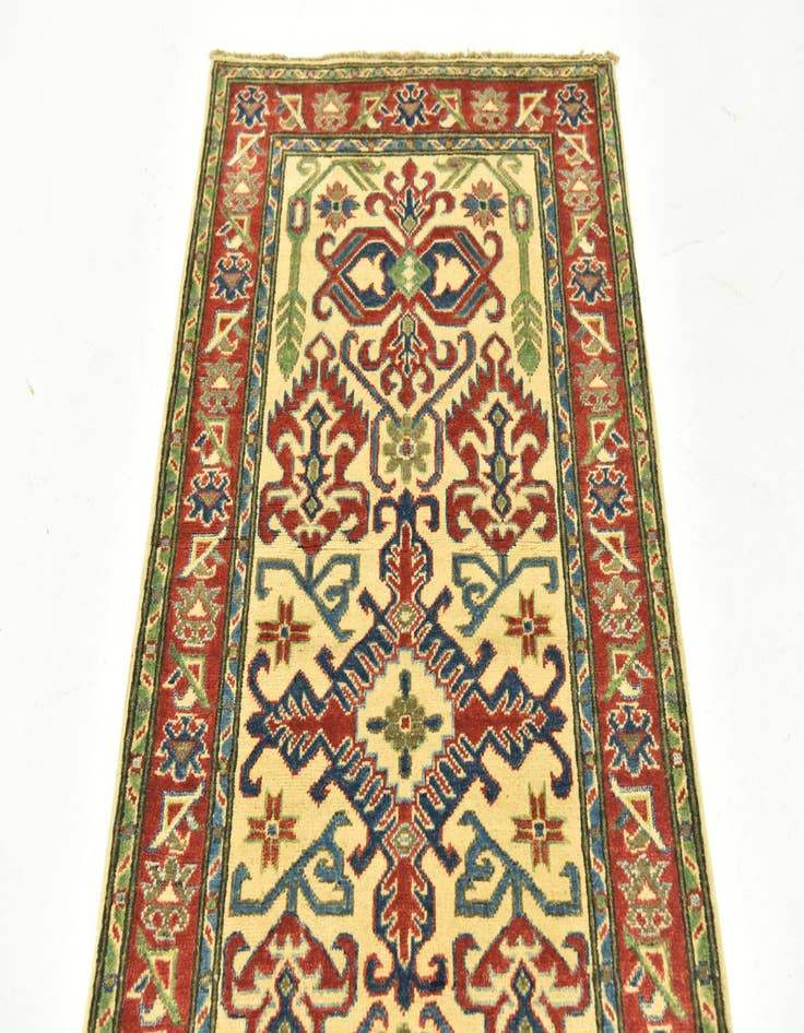 Detail image of 2' 9 x 9' 9 Hand Knotted Kazak Runner Rug